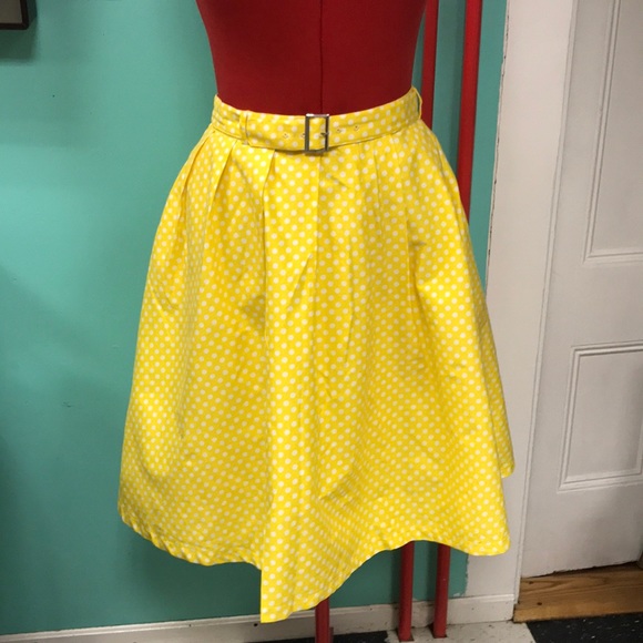 Modcloth Dresses & Skirts - ModCloth polka dot skirt